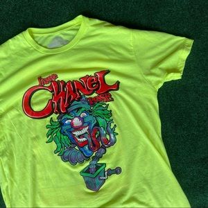 World tour brand Chanel homage clown tee